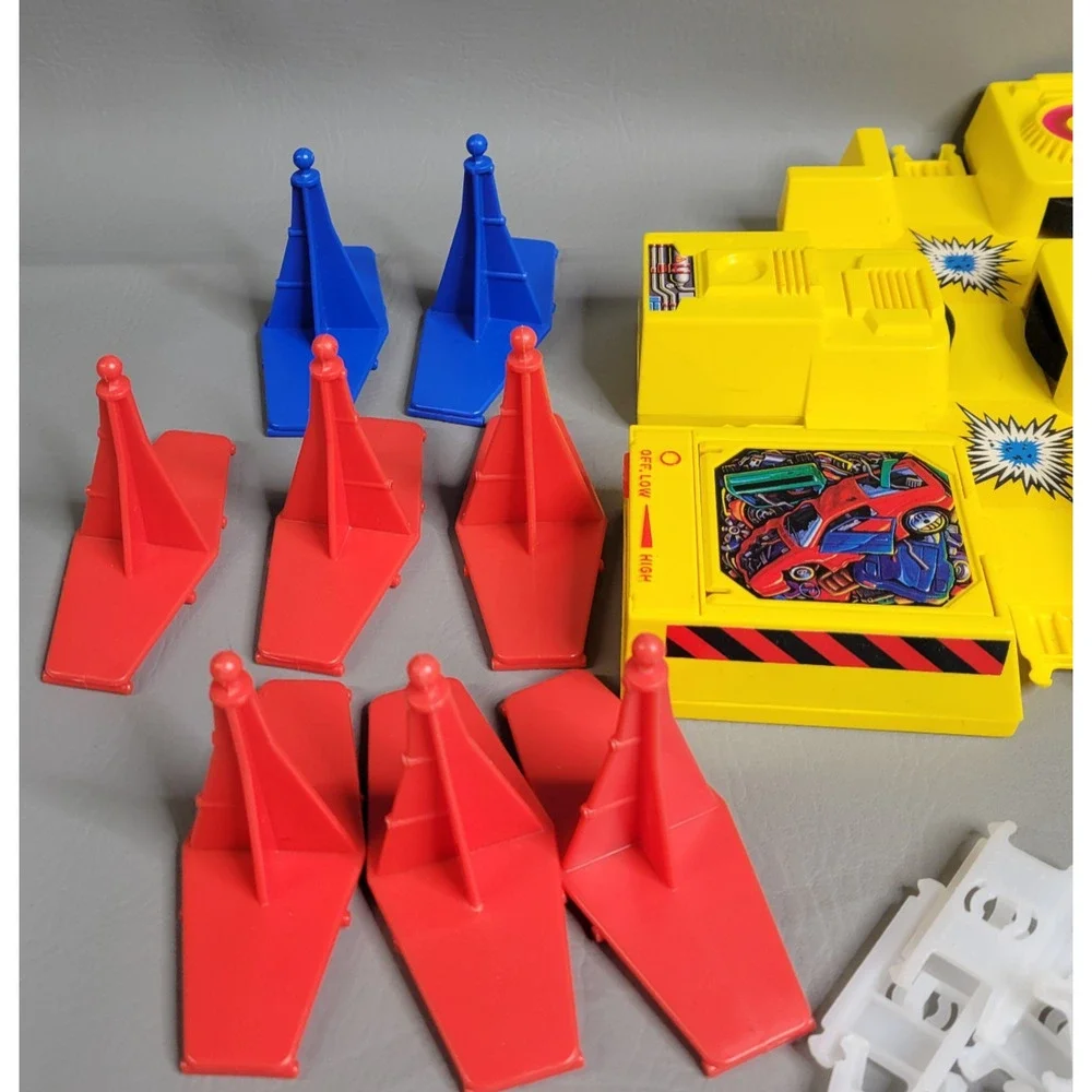1992 Hot Wheels Motorized Criss Cross Crash Track Set VTG Works Complete